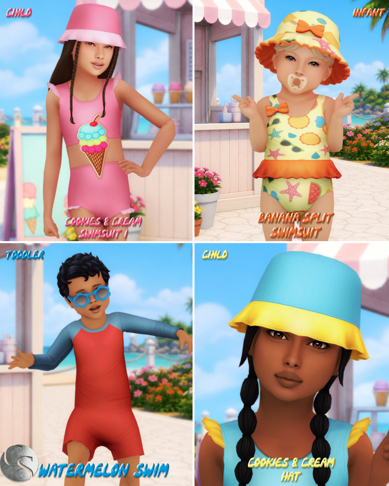 Галерея мода Детская летняя коллекция Sweet Splash Collection #2